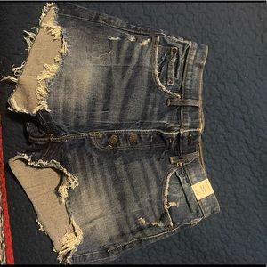 NWT high rise mom shorts - Abercrombie & Fitch